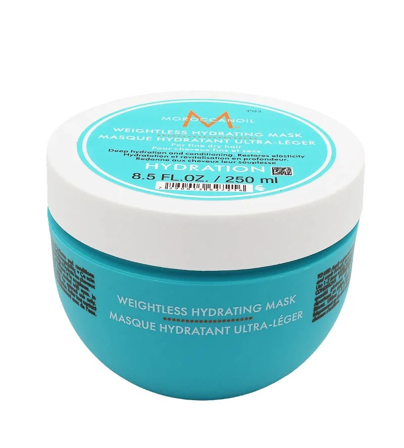 Hydration mascarilla hidratante que no apelmaza para cabello fino y seco 250 ml