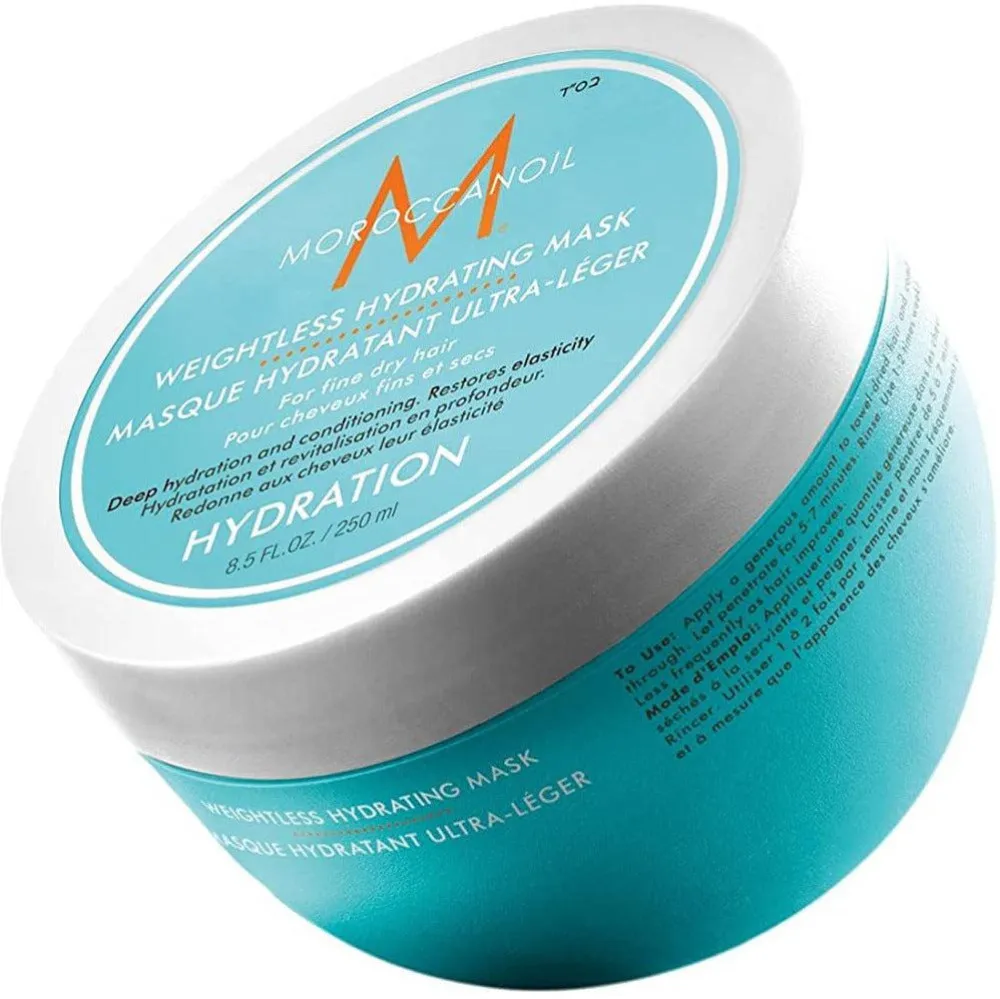 Hydration mascarilla hidratante que no apelmaza para cabello fino y seco 250 ml
