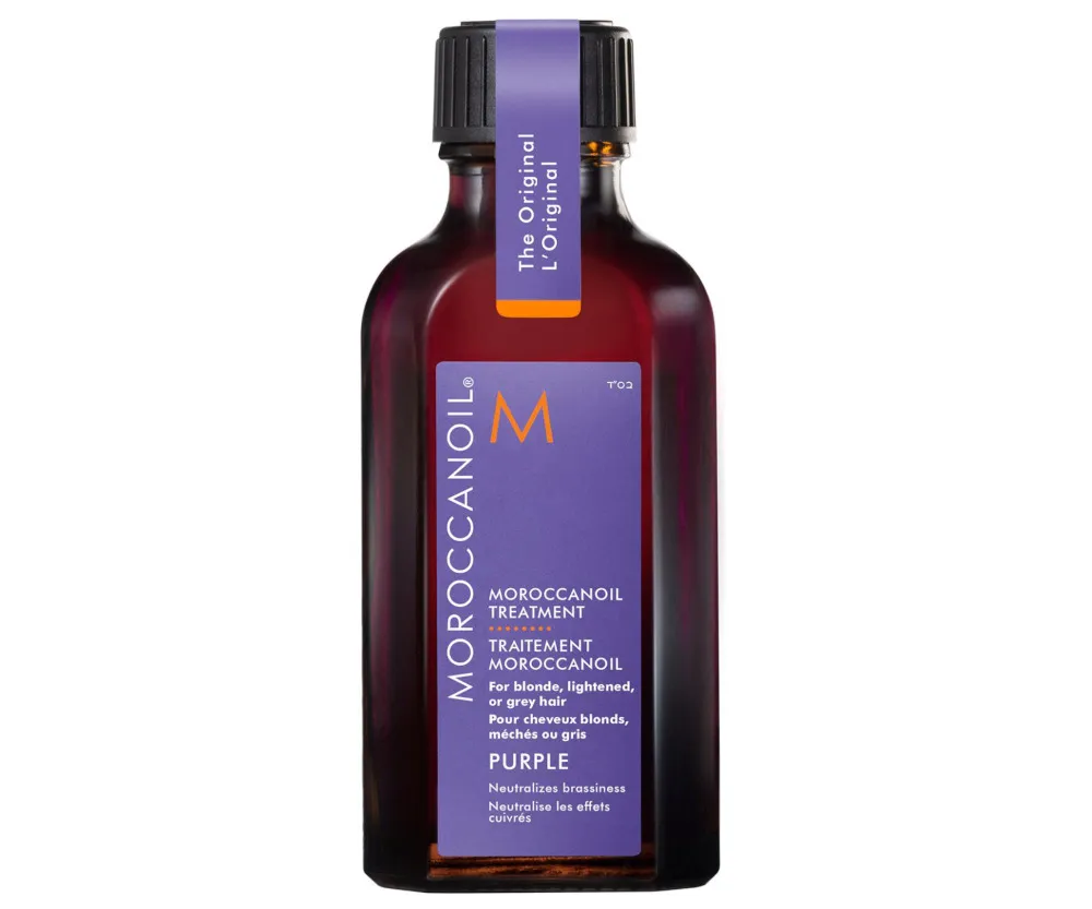 Treatment Purple aceite capilar para cabello rubio, decolorado o plateado 50 ml