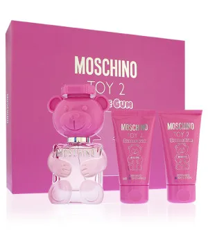 Moschino Toy 2 Bubble Gum set de regalo para mujeres eau de toilette 50 ml + loción corporal 50 ml + gel de ducha 50 ml