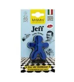Jeff Chrome Lotus Flowers ambientador para coche azul