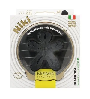 Mr&Mrs Fragrance Niki Black Leather Black Tea fragancia para coche