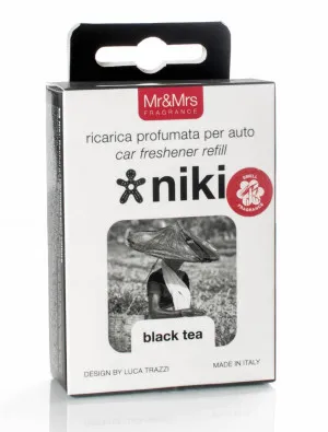 Mr&Mrs Fragrance Niki Black Tea recarga de fragancia para coche