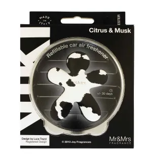 Mr&Mrs Fragrance Niki Citrus & Musk Ambientador para coche