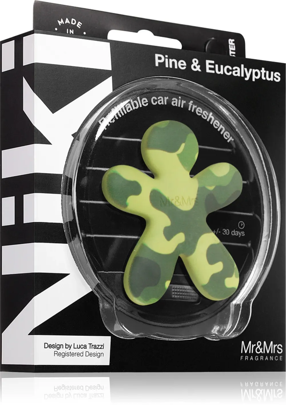 Niki Pino & Eucalipto Ambientador para coche Mr&Mrs Fragrance Niki Pine & Eucalyptus Vůně do auta