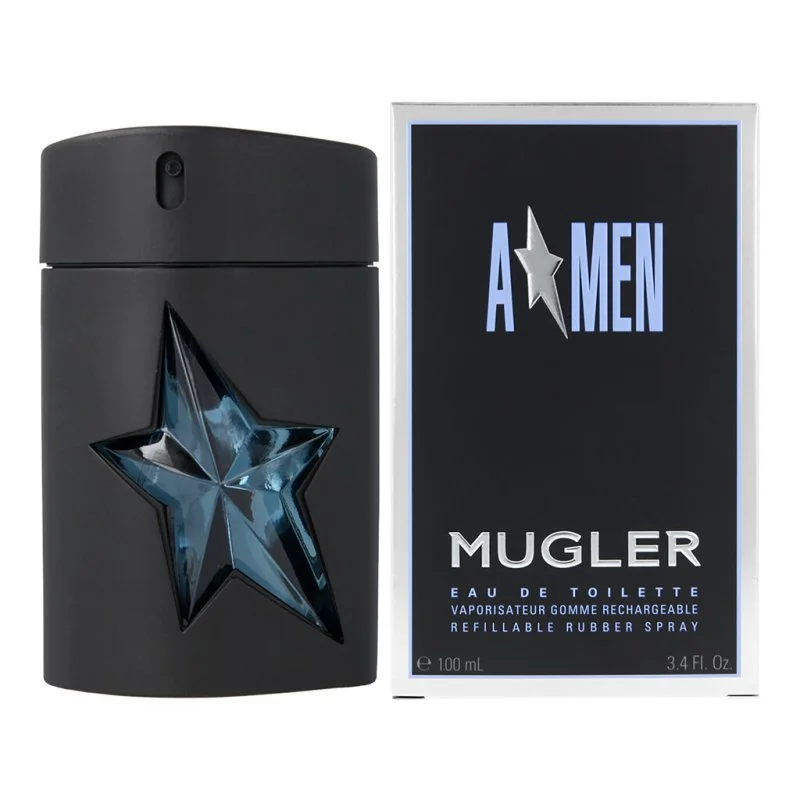 A*Men Rubber Flask eau de toilette recargable para hombre 100 ml