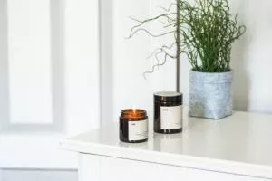 Mulieres Vela en vidrio - sin aroma (120 ml) - hasta 20 horas de combustión