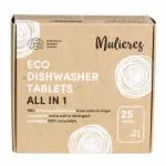 Mulieres Pastillas para lavavajillas - todo en uno BIO (25 uds.) - con certificación ecocert