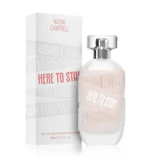 Naomi Campbell Here To Stay agua de tocador para mujer 50 ml