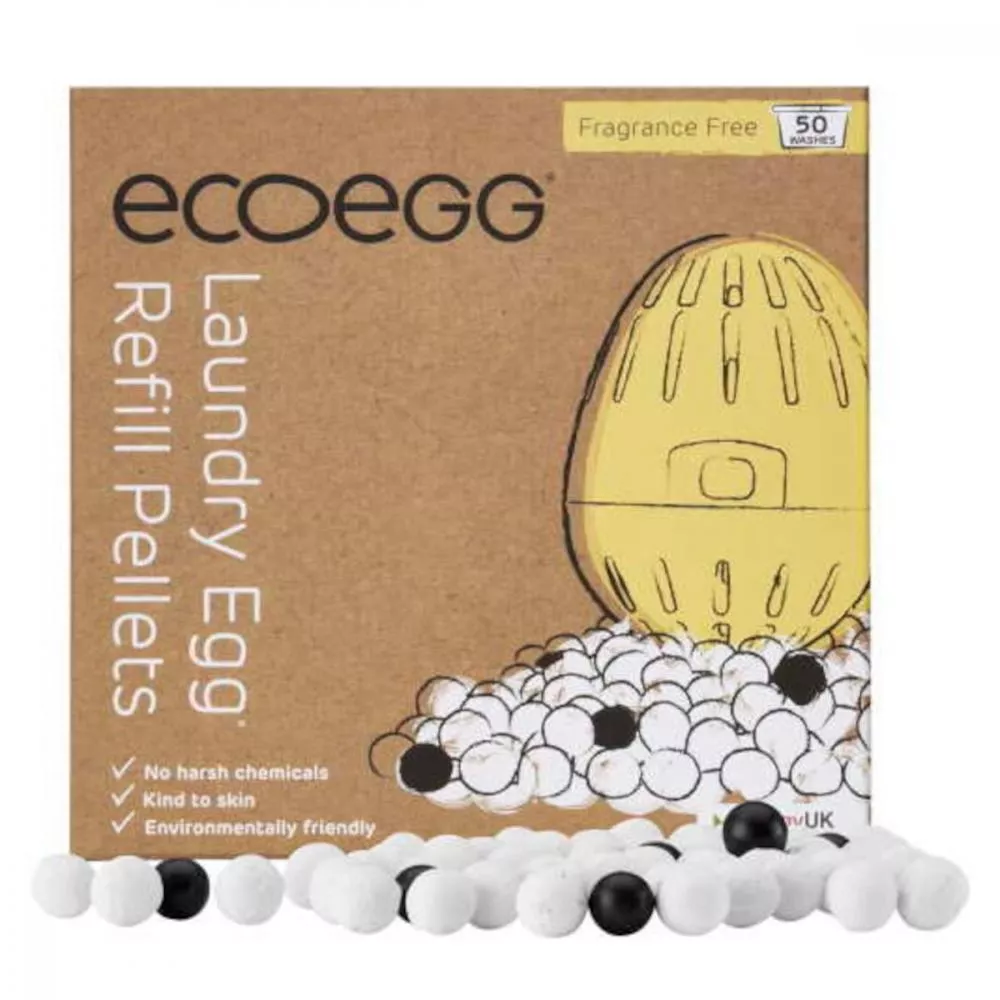 Ecoegg Cartucho de huevo de lavado - 50 lavados Sin fragancia