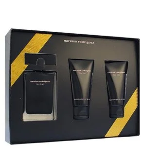 Narciso Rodriguez For Her set de regalo 50 ml + leche corporal 50 ml + gel de ducha agua de tocador para mujer