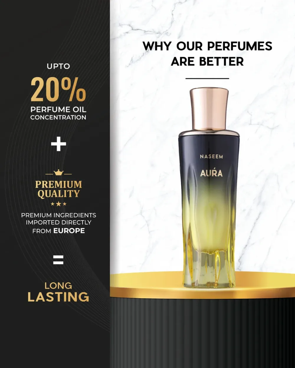 Aura aqua perfume para mujer 80 ml