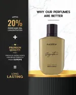 Signature Gold aqua perfume unisex 100 ml
