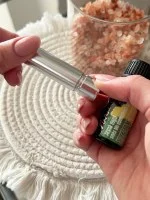 Natasha Set de aromaterapia con inhalador - Mente clara - naranja fresca, menta piperita y romero