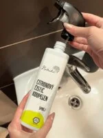 Natasha Limpiador de baños de limón - spray (500 ml) - apto para hogares con agua dura