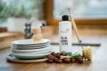 Natasha Gel para lavar platos de castañas Hierba de limón 3 l - duro con la grasa, suave con la piel