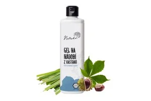 Natasha Gel lavavajillas de castañas Hierba de limón 500 ml - duro con la grasa, suave con la piel