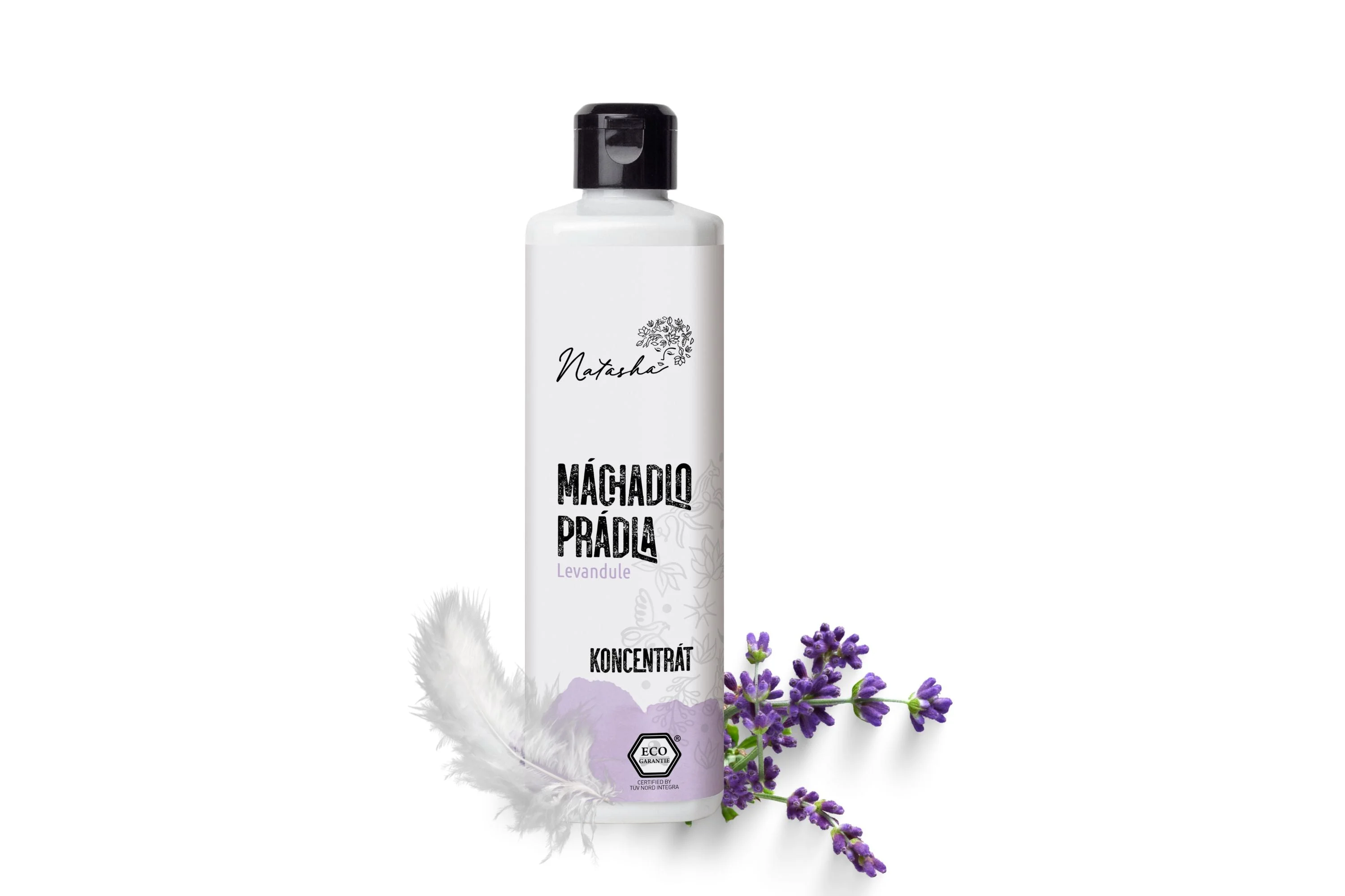 Natasha Acondicionador para el enjuague de la colada Lavanda - concentrado 500 ml - protege la ropa y tu piel