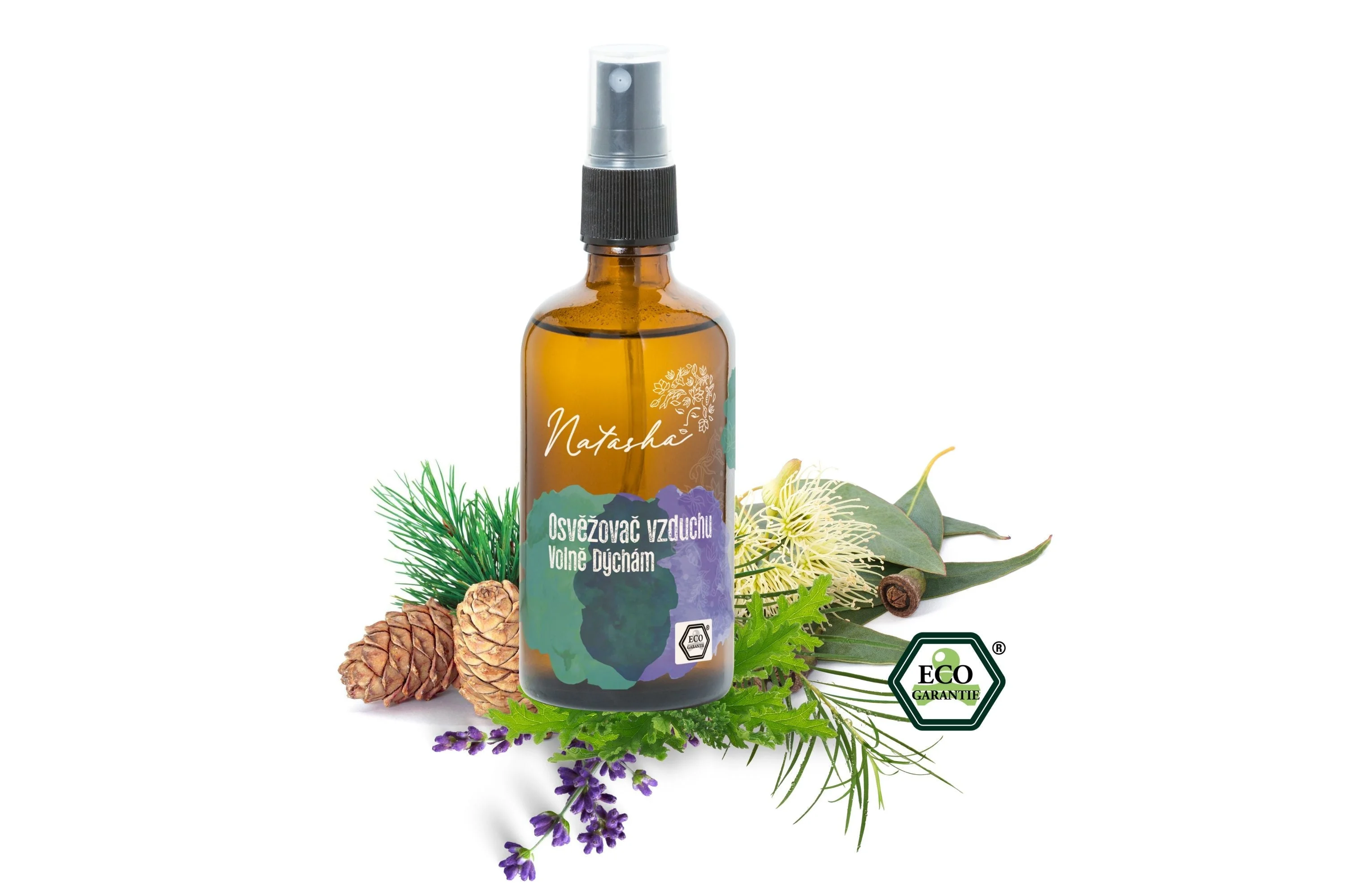 Natasha Ambientador - Respiro libremente (100 ml) - vigorizante primaveral fresco