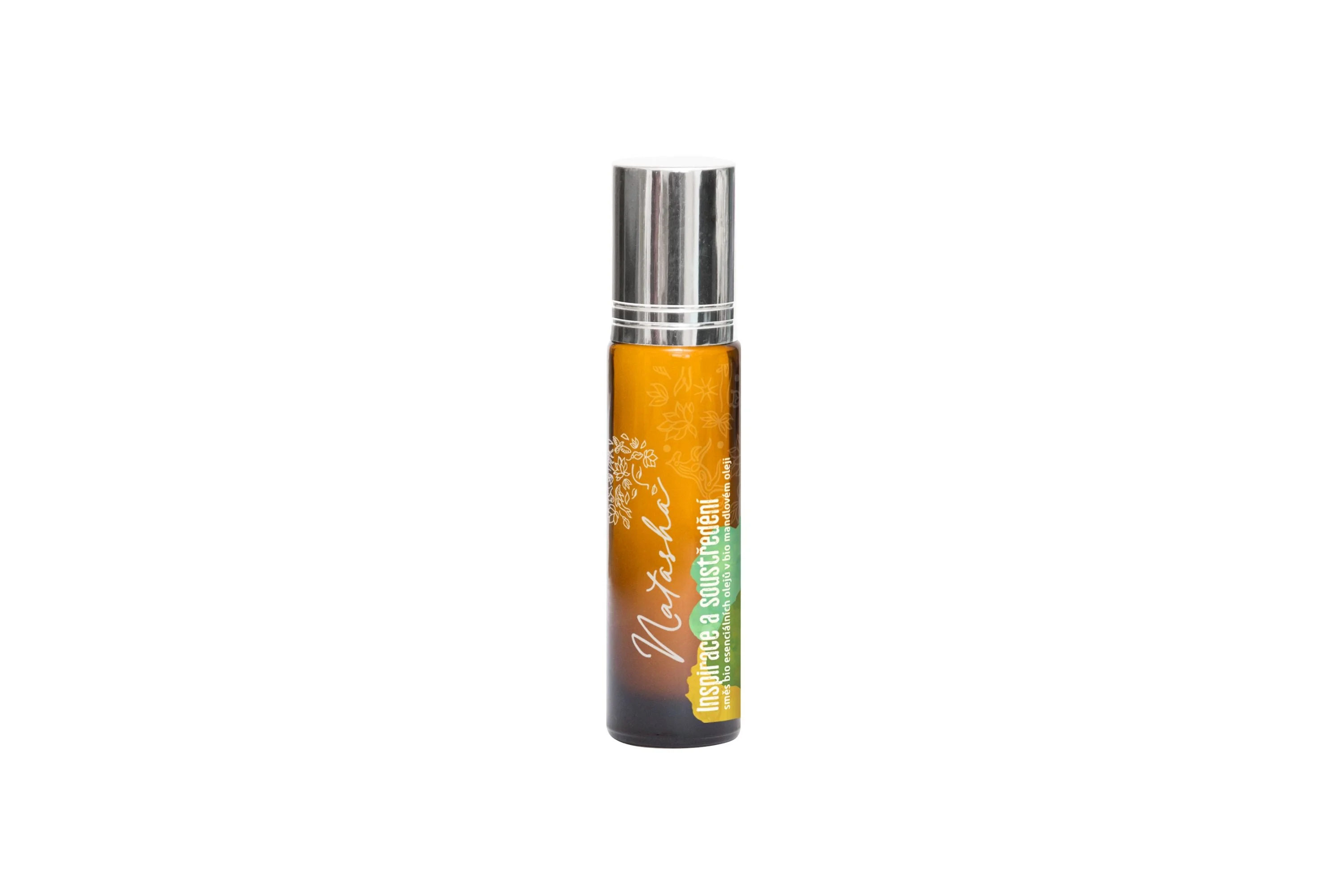 Natasha Roll-on Mezcla de aceites esenciales - Inspiración y concentración (10 ml) - agudiza la mente y reduce el estrés