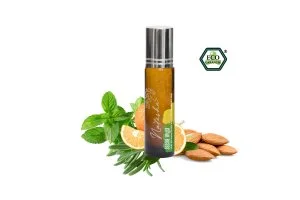 Natasha Roll-on Mezcla de aceites esenciales - Mente clara (10 ml) - estímulo en cualquier momento y lugar
