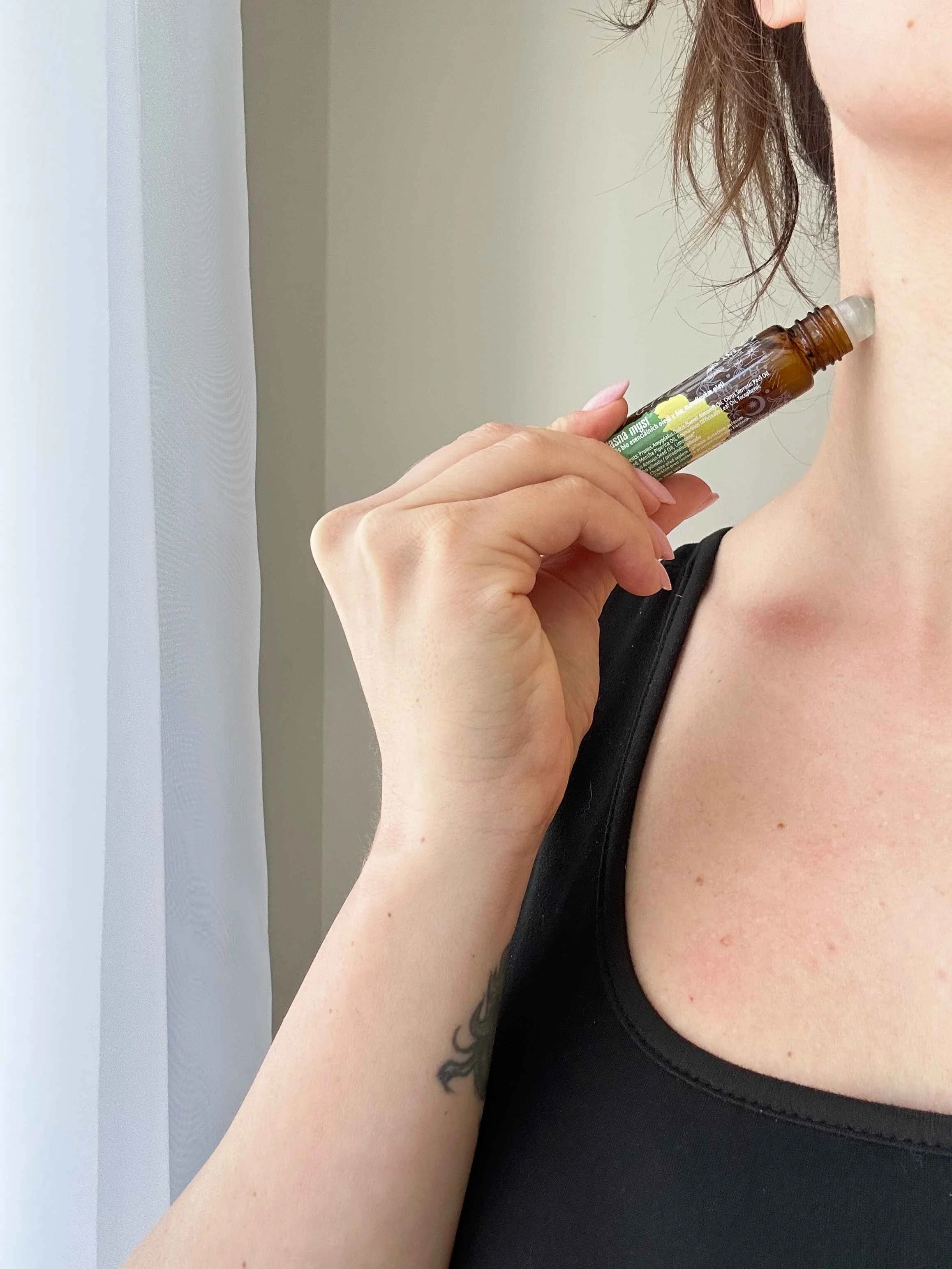 Natasha Roll-on Mezcla de aceites esenciales - Mente clara (10 ml) - estímulo en cualquier momento y lugar