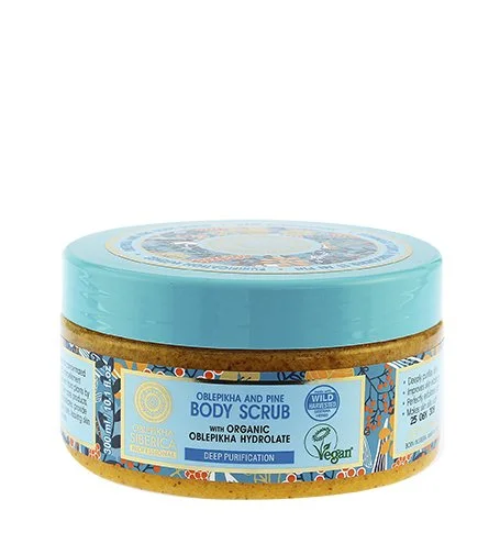 Oblepikha and Pine exfoliante corporal de espino amarillo y pino 300 ml