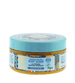 Natura Siberica Oblepikha and Pine exfoliante corporal de espino amarillo y pino