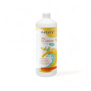 Natuty Gel lavavajillas con aroma a limón (1 l)