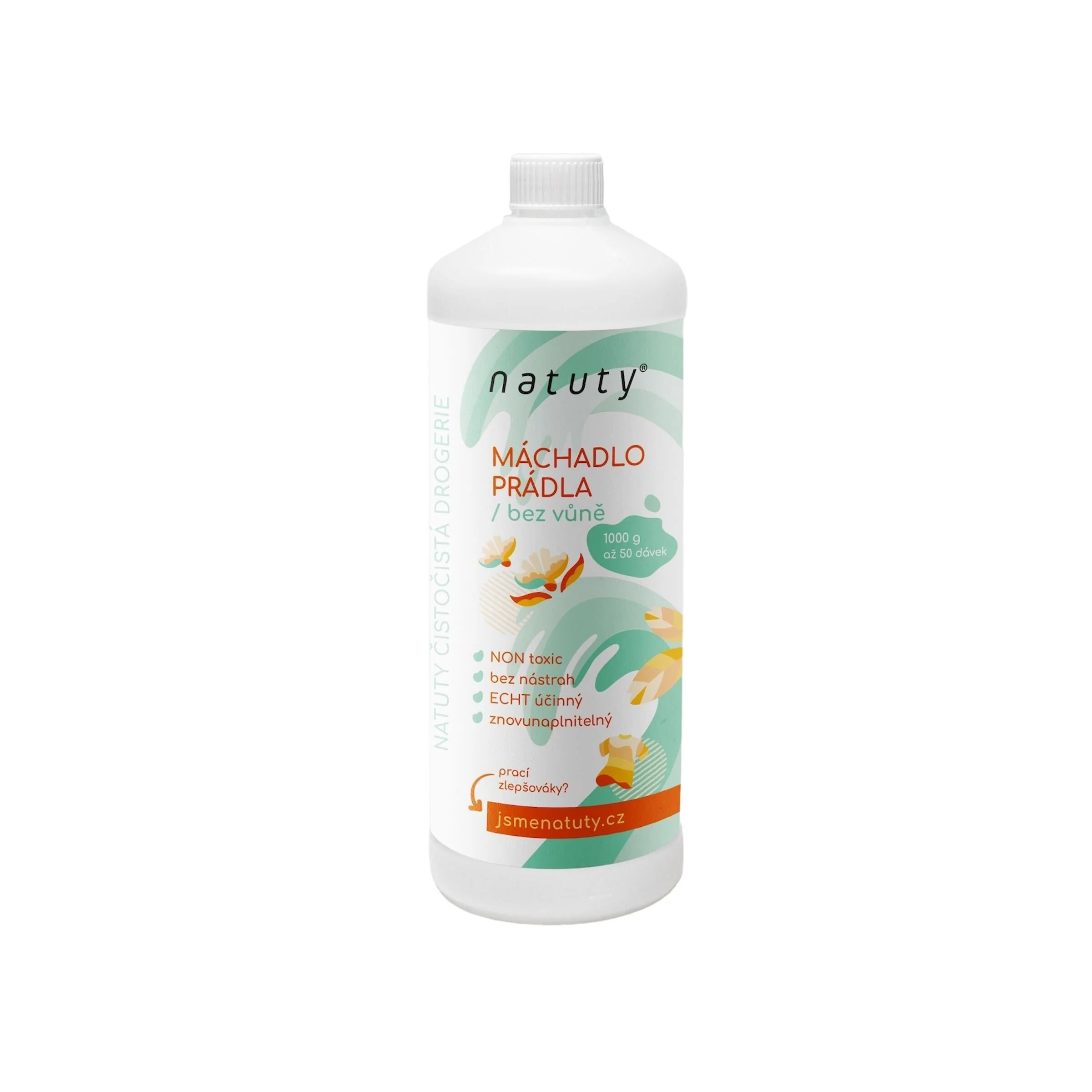 Natuty Aclarante para la colada sin perfume 1,5 l