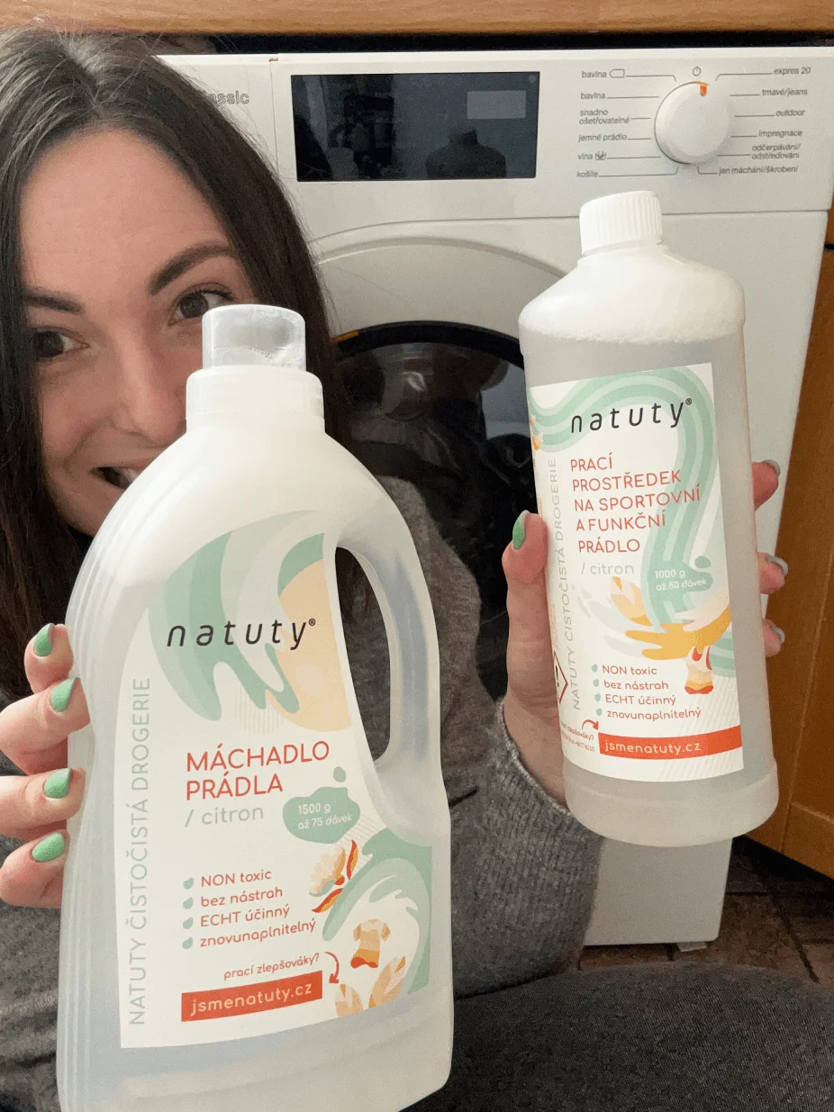 Natuty Aditivo de enjuague para la colada con aroma a limón 1 l