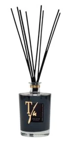 DIVINO STICKS 500 ML. FRAGANCIA PARA EL HOGAR - TFU (incluye 10 varillas de bambú negras de 36 cm)