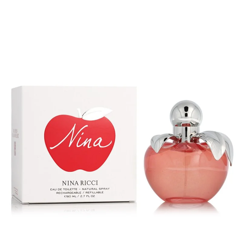 Nina Eau de Toilette recargable para mujer 80 ml