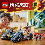 NINJAGO® 71820 Equipo de ninjas y vehículo combinado