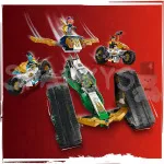 NINJAGO® 71820 Equipo de ninjas y vehículo combinado