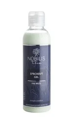 Nobilis Tilia Gel de ducha para hombres (200 ml) - con aceite de aguacate, CPK