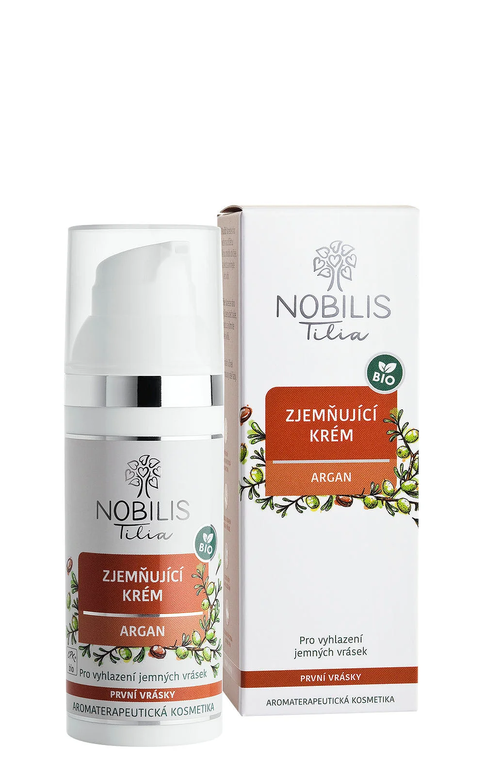 Nobilis Tilia Crema suavizante Argan BIO 2 ml - muestra - cad. 06/2026 - dosis extra de vitalidad