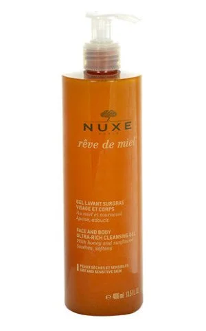 Nuxe Rêve de Miel Gel limpiador facial y corporal