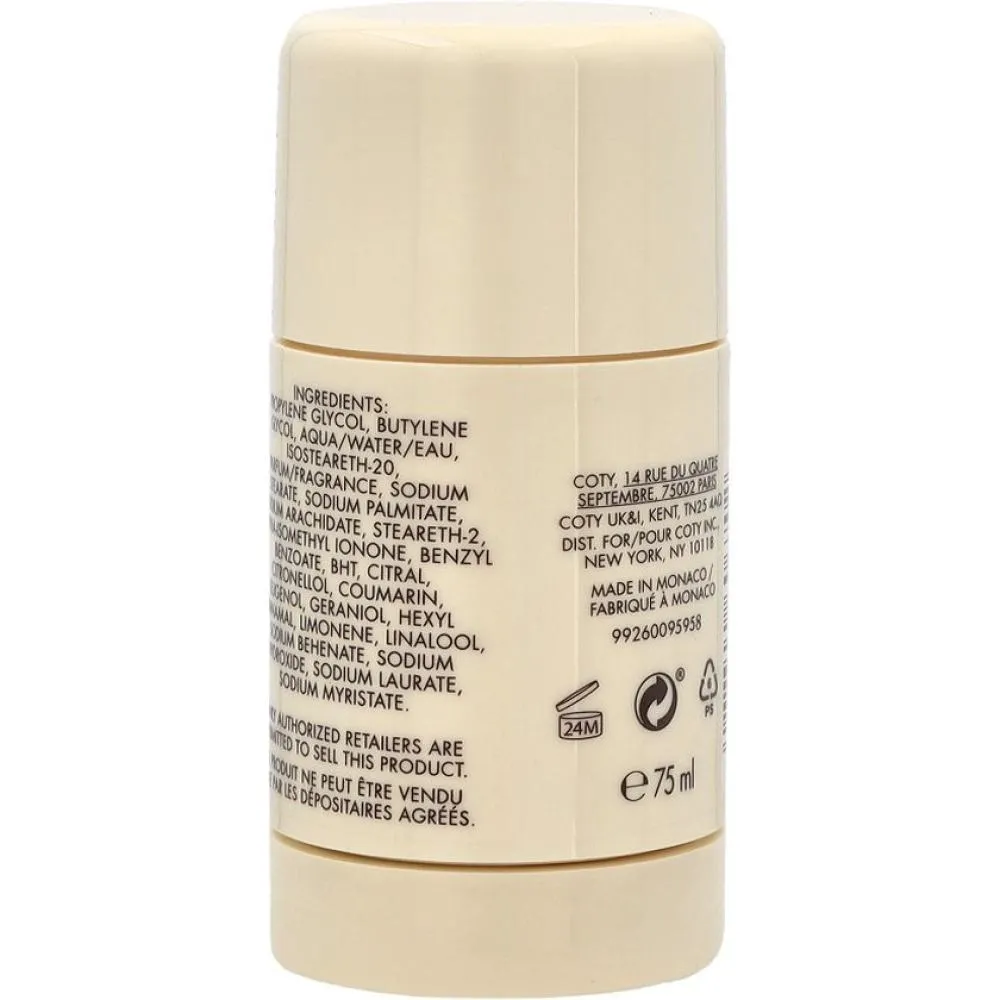 Obsession For Men desodorante en stick para hombre 75 ml