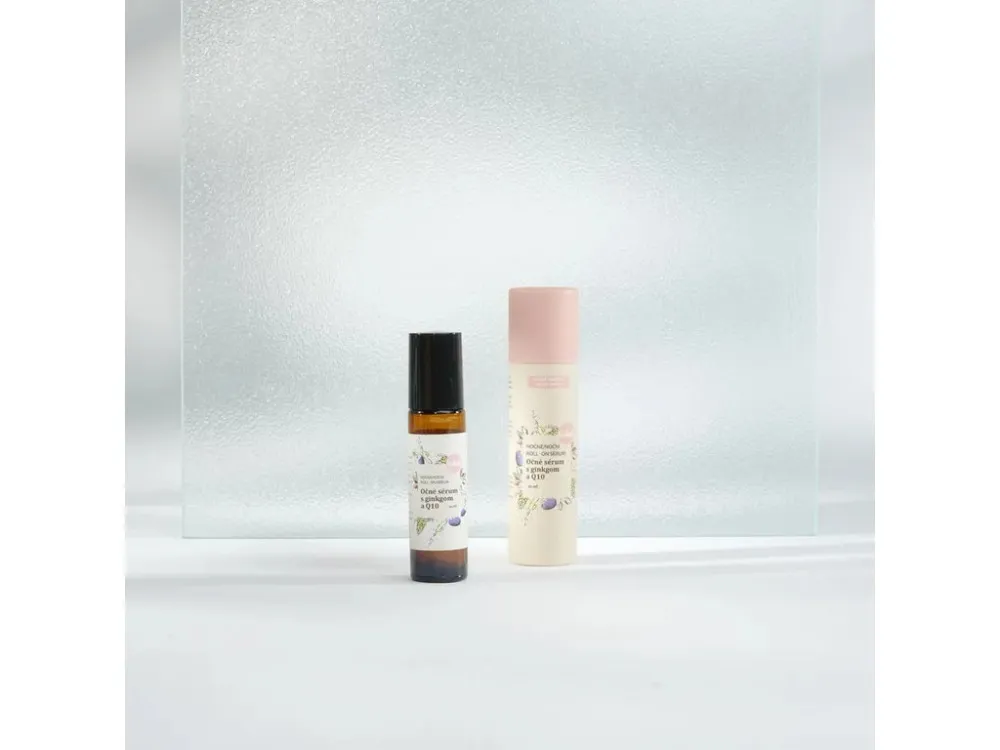 Kvitok Suero de ojos con Ginkgo y Q10 - Noche 10 ml Roll-on