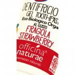 Officina Naturae Pasta de dientes para niños - fresa BIO (75 ml) - sin flúor