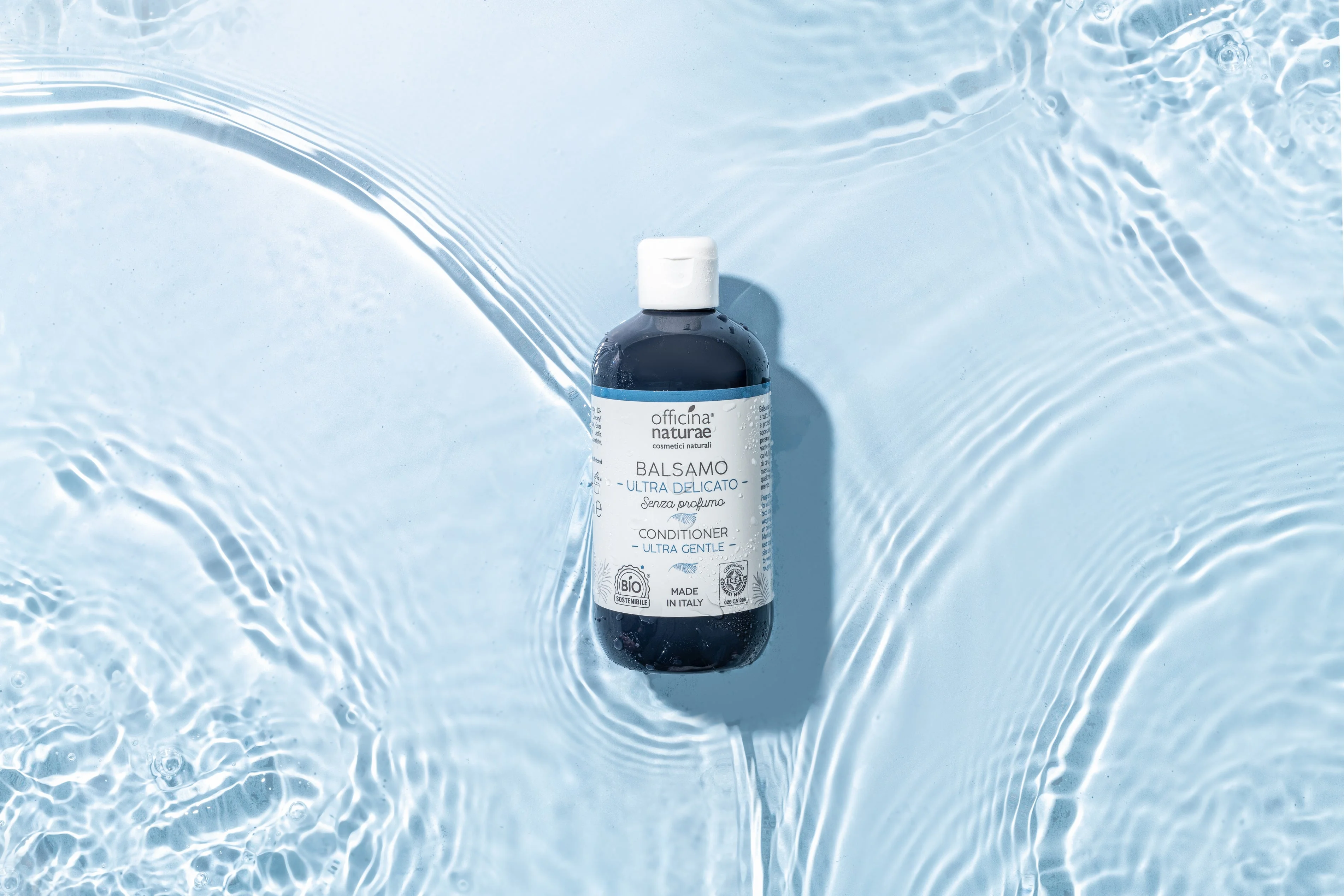 Officina Naturae Acondicionador para cuero cabelludo muy sensible Ultra Delicato (250 ml) - apto también para personas con SQM