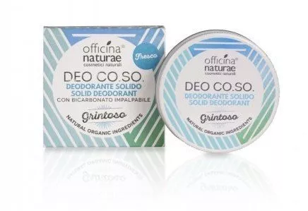 Officina Naturae Desodorante en crema Gusty (50 ml) - con un aroma especiado y amaderado