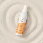 Officina Naturae Aceite de protección solar para el cabello (100 ml) - con betacaroteno y extractos de frutas