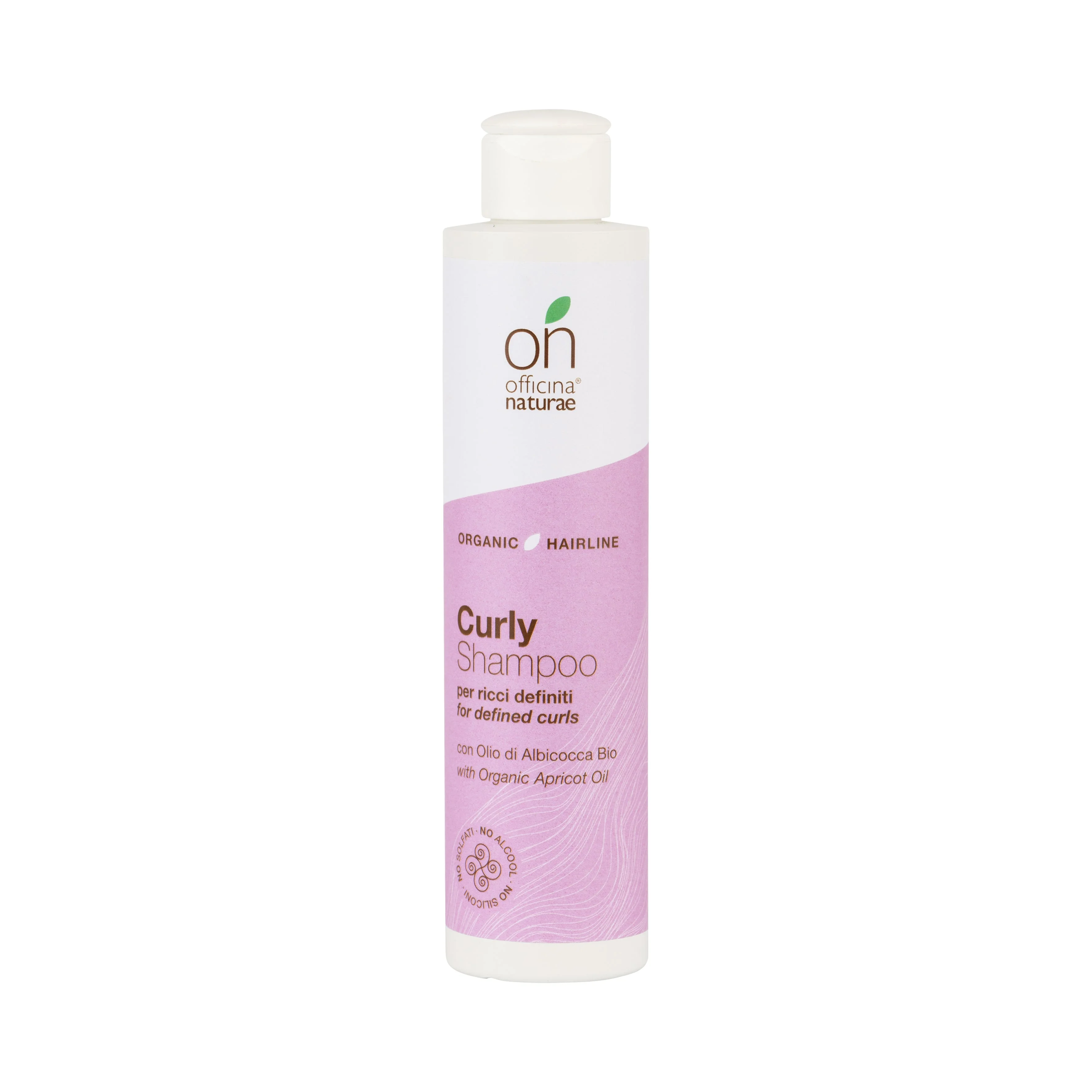 Officina Naturae Champú tratante para rizos suaves y definidos (200 ml) - define y suaviza tus rizos