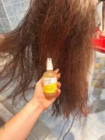 Officina Naturae Spray protector térmico para el cabello (100 ml) - protege, hidrata y aporta brillo