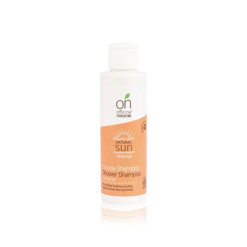 Officina Naturae Gel de ducha y champú para después del sol (150 ml) - con aroma de vainilla y coco