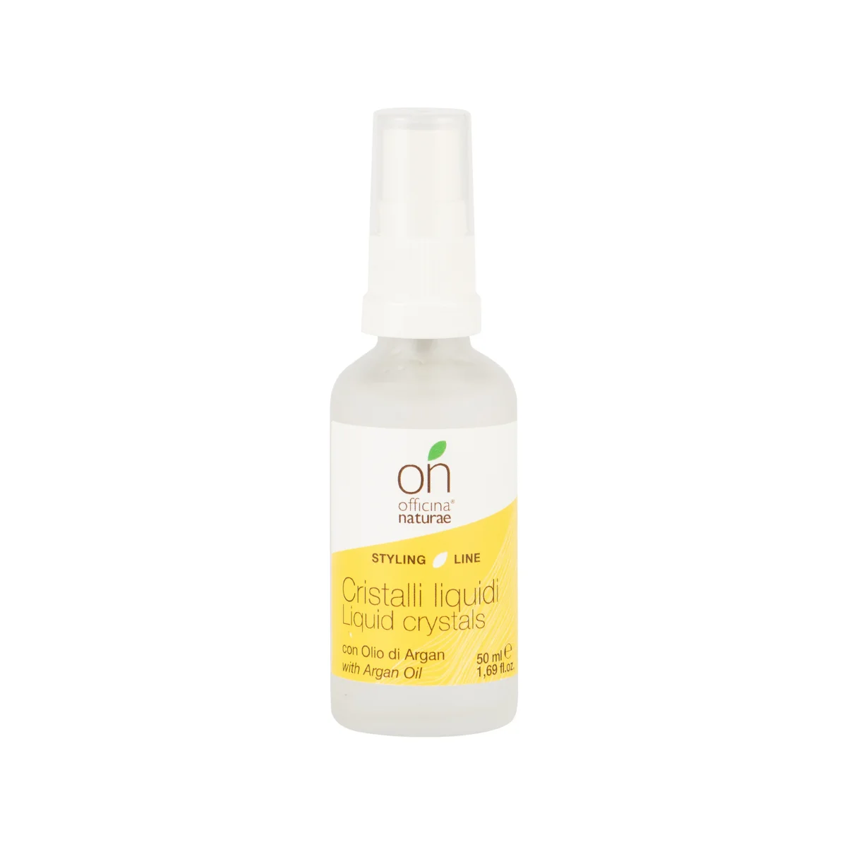 Officina Naturae Cristales líquidos para un cabello brillante y sedoso (50 ml) - eliminan las puntas abiertas y el encrespamiento