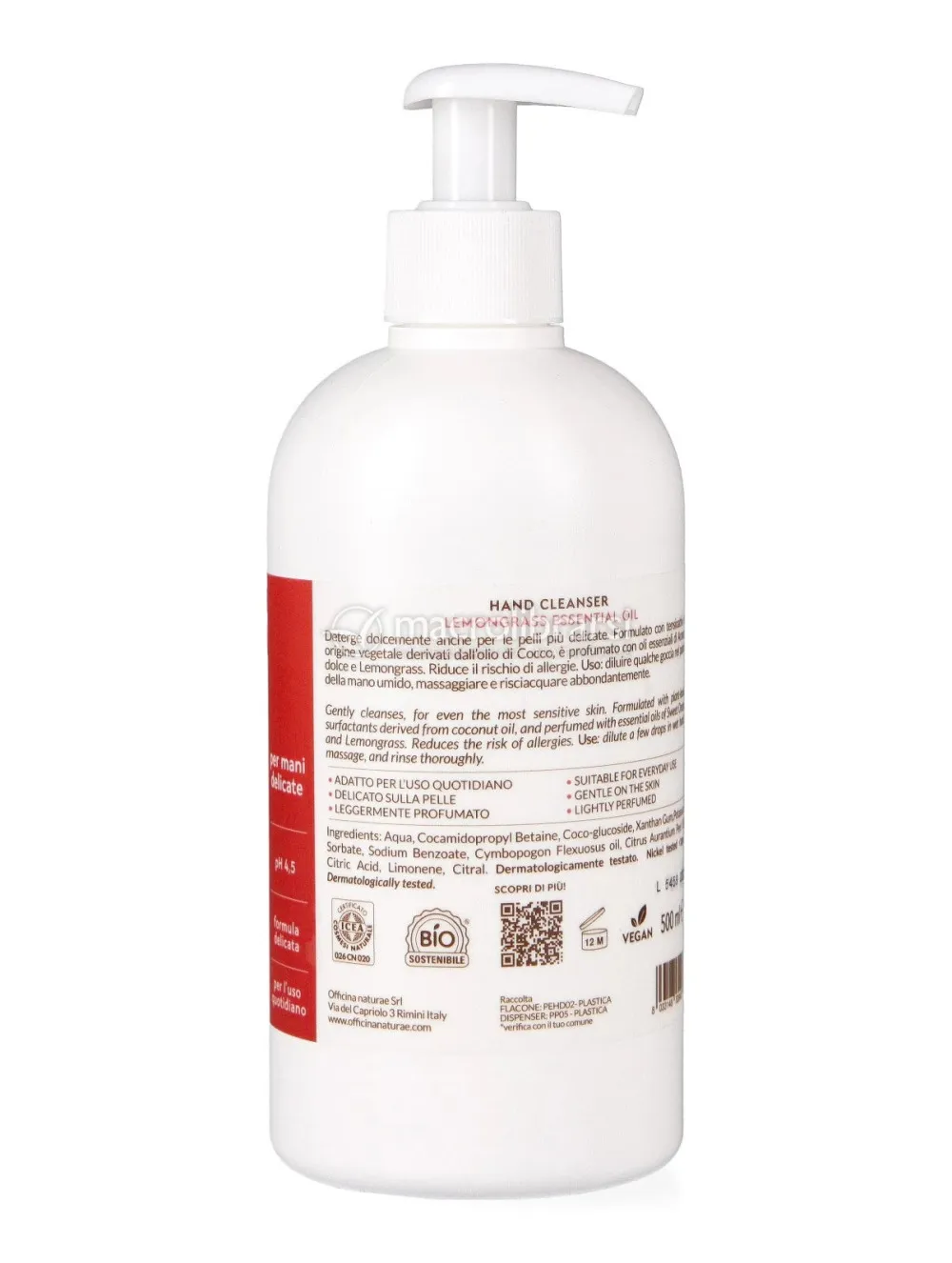 Officina Naturae Jabón líquido de manos Natú (500 ml)