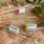 Officina Naturae Cepillo de dientes (suave) - no irrita las encías ni el esmalte dental
